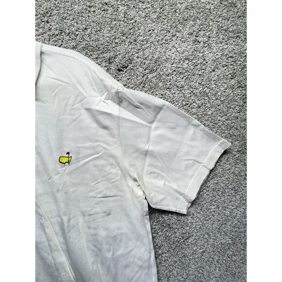 Amen Corner Masters Polo‎ Shirt Adult XL White Logo Golf Mens Augusta National - Picture 3 of 10